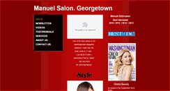 Desktop Screenshot of manuelsalon.com